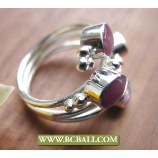 Finger Rings Alpaca Silver Bali